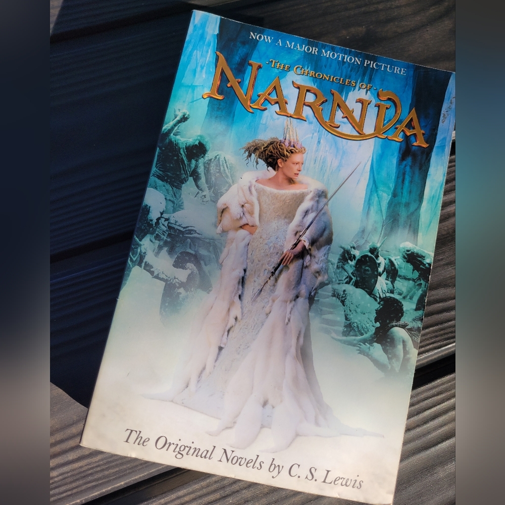 The Chronicles of Narnia Book By C S Lewis With Movie Cover
